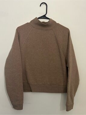 a new day Brown Mock Neck Women’s Sweater